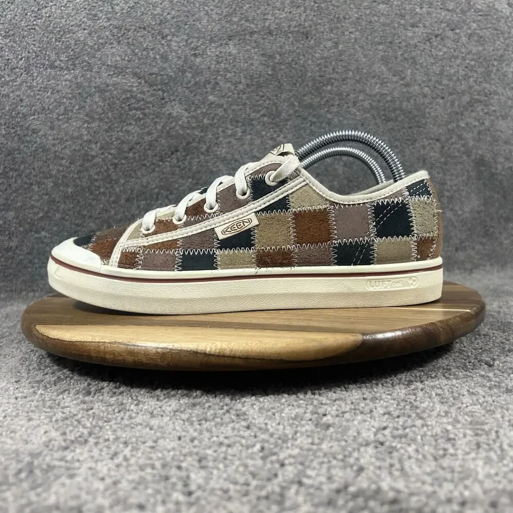 KEEN Elsa Harvest Women’s Size 10 Multicolor Patchwork Suede Casual Shoes Used
